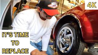 My Motorcycle Trailer Tire Keeps Loosing Air Pressure