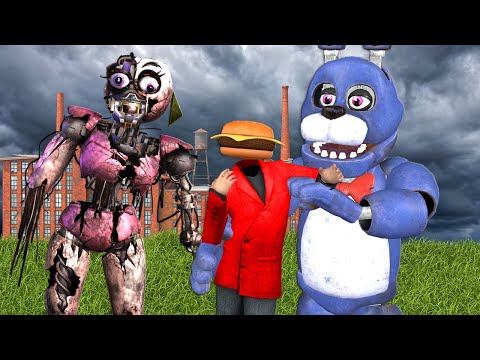 We Found a FNAF Factory with Ruined Animatronics in GMOD! (Garry's Mod RP)