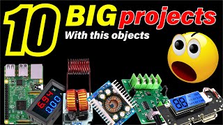 10 BIG INVENTIONS with electronics module LOW COST