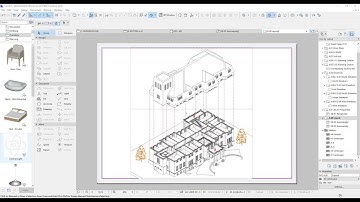 How to create an Isometric art with Archicad