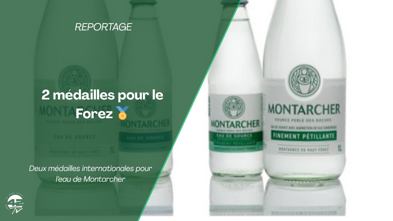 ⁣L’eau de Montarcher récompensée à l’international