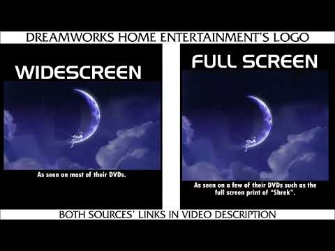 Aspect Ratio Comparison - The DreamWorks Home Entertainment Logo