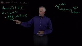3D Particle-in-a-Box Partition Function