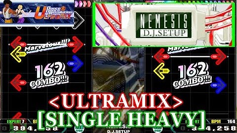 【DDR ULTRAMIX】 NEMESIS / D.J.SETUP [SINGLE HEAVY] 譜面確認+Clap