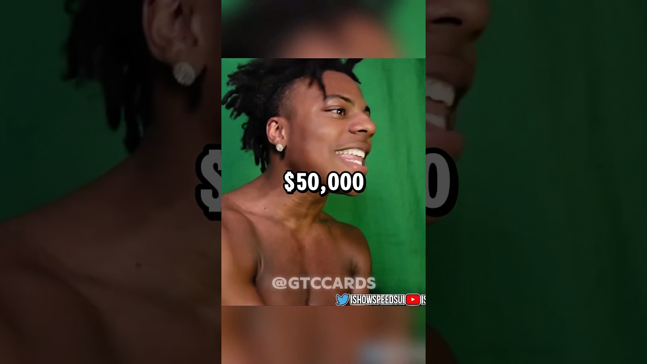 IShowSpeed Finds $1,000,000 Pokemon Card  - YouTube