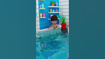 Nomi Just Needs to Bath 🌊🛁#funny #shorts