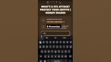 What’s a 51% Attack? Protect Your Crypto | MemeFi Shares | #shorts #memefi #airdrop