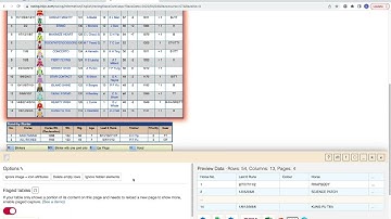 Table Capture + Paged Tables + Excel Export (April 2022)