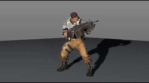 Gears of War 4, 3D models+animations 3 (.c4d)