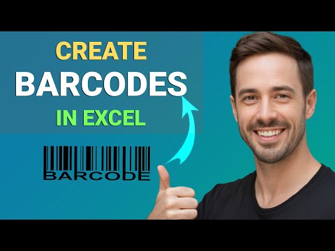 BEST Way to Create BARCODEs in Excel Without Errors