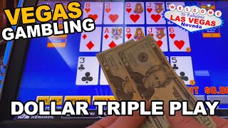 ARIA One Dollar Triple Play Video Poker