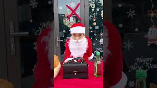 Yes or No ? Santa Claus Lucky ?? shorts santaclaus funyvideo