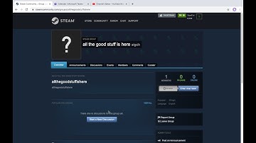 How to create a Steam Group and edit it! Tutorial - 2020