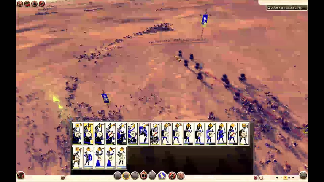 Total War: Rome II Battle of Raphia Legendary Difficulty Walkthrough ...