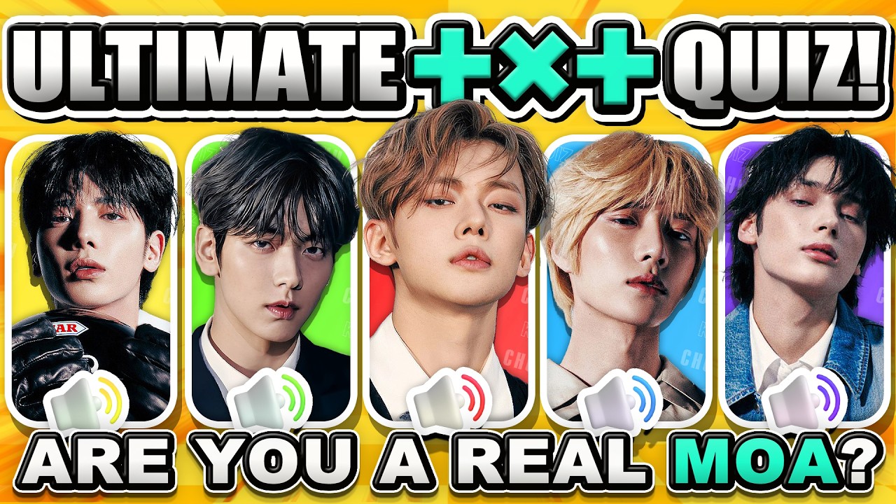 ULTIMATE TOMORROW X TOGETHER CHALLENGE!! 👑 {Are You A Real MOA? } 🔥😎(TXT QUIZ!) | KPOP QUIZ 🎮