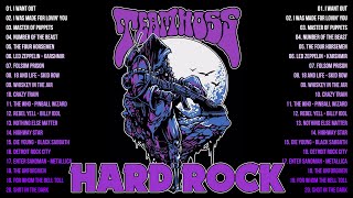 Classic Rock Hard RocK Of All Time ⚡ Metallica, GN'R, Bon Jovi, Aerosmith, ACDC, Black Sabbath