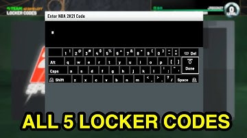 ALL 5 WORKING LOCKER CODES IN NBA 2K21 MY TEAM | WORKING CODES