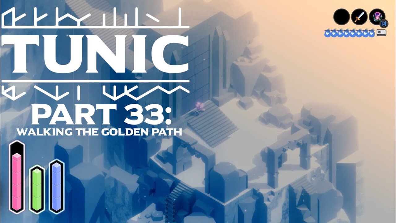 TUNIC (PS5) | Full Game Playthrough Part 33: Walking the Golden Path