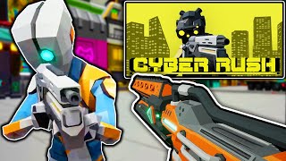 If Cyberpunk was a Unity game | Cyber Rush screenshot 1