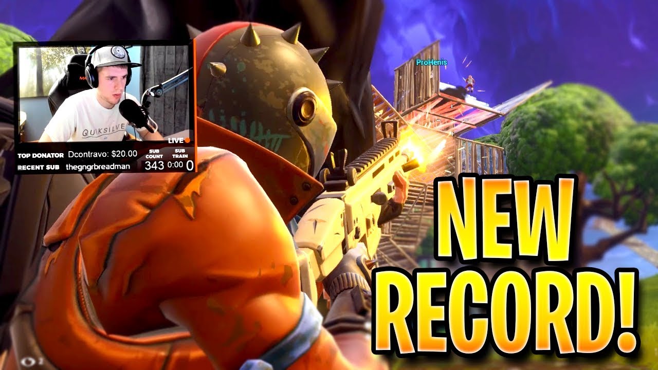 NEW FORTNITE SEASON 3 KILL RECORD in Fortnite: Battle ...