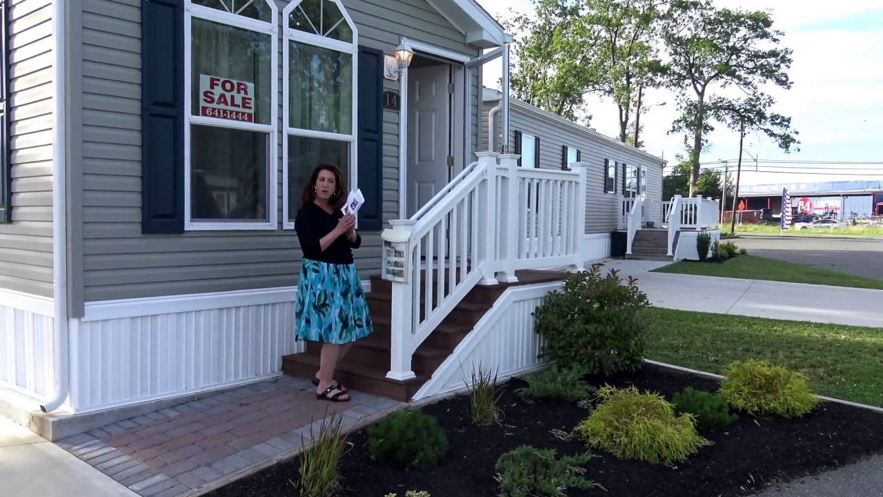 SOLD 14 Hempson 2 Bed 1Bath Manufactured Home $65,000 Egg Harbor Twp, NJ MyHomeInHarborCrossings.com