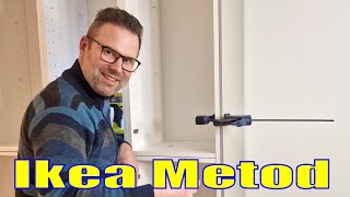 Bygger snyggt skåp med Ikea Metod