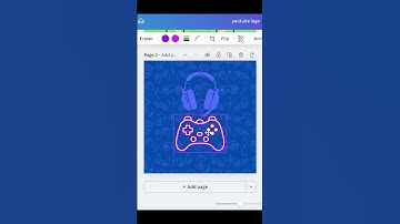 the most simple way to make logo for " Gaming channel " #logo #art #drawing #pixellab #easydrawing