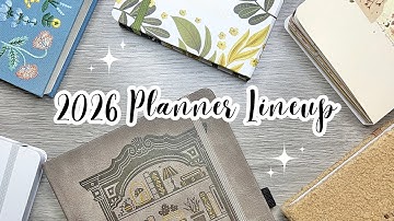 2026 PLANNER LINEUP