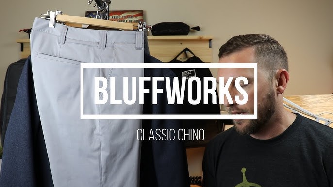 Bluffworks Chino (Tailored Fit) Review  Travel Pants That Don't Look Like  Travel Pants 