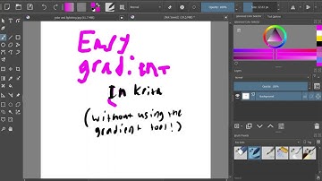 Easy Gradient (in Krita)