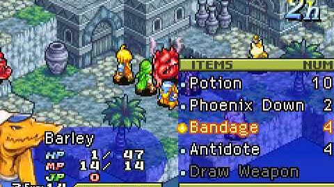 Final Fantasy Tactics Advance Anarchy Walkthrough 2(GBA / Game Boy Advance) - Vizzed.com Play