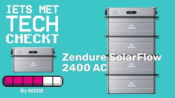 Zendure SolarFlow 2400 AC thuisbatterij review