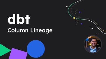 dbt Column Lineage