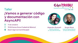 ConTRIBU T2E6: ¡Vamos a Generar Código y Documentación con AsyncAPI!