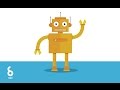 Illustrator tutorial Flat Design Robot