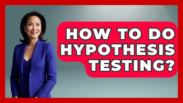 How To Do Hypothesis Testing? - The Friendly Statistician