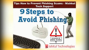Tips How to Prevent Phishing Scams - Nishkul Tech Support