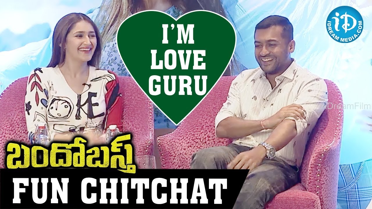 Bandobast Movie Team interview | Surya | Mohanlal | Arya | Sayyeshaa Saigal | iDream Filmnagar