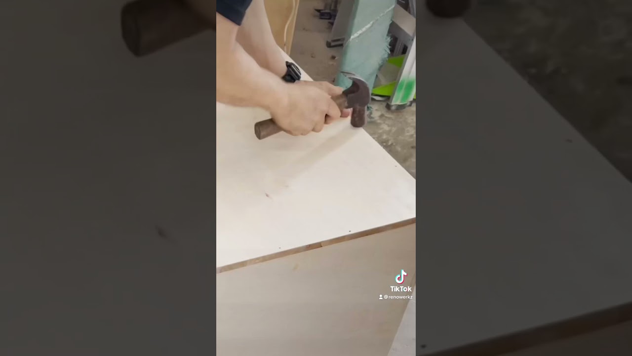 Building Rabbit House with Scrap Plywood and Laminates