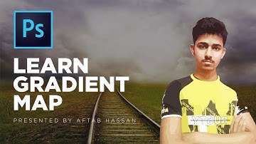 Change Color Tunes of Image Using Gradient Map in Adobe Photoshop Urdu/Hindi