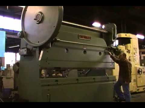 PRESS BRAKE CINCINNATI 10 X 150 90 TON MECHANICAL PRESS BRAKE