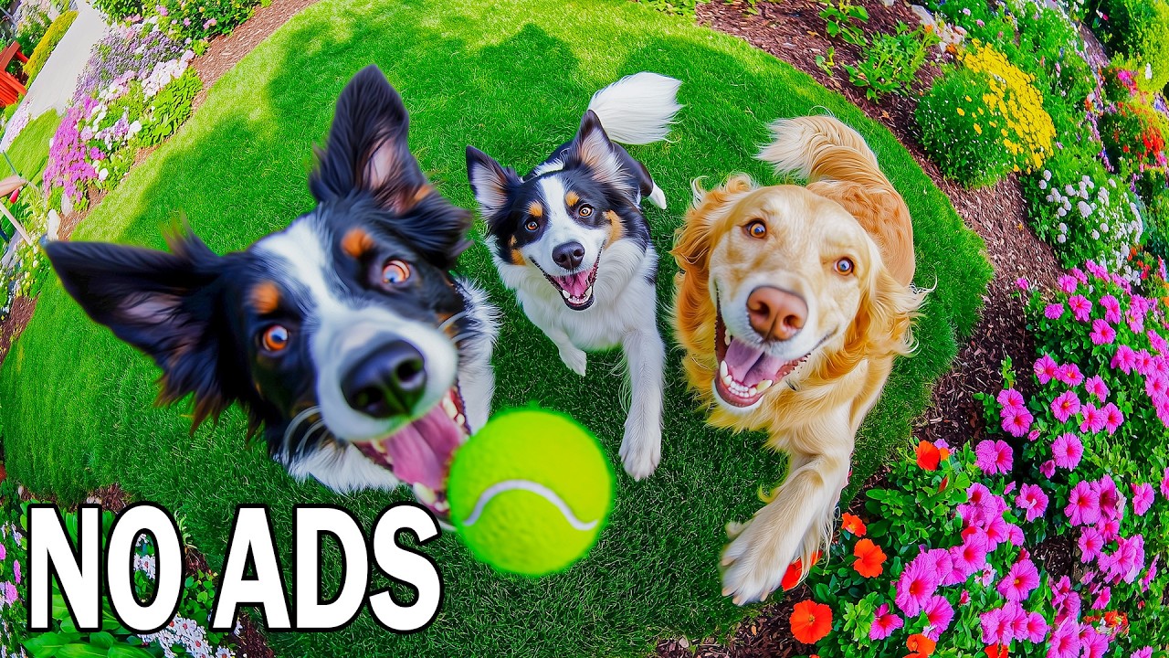 24 часа Dog TV для собак 🐕‍🦺 Расслабляющее пианино от тревожности у собак 🎹 Мягко 💖 Без рекламы