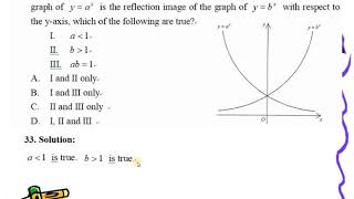 2020 HKDSE Maths Core Paper II Q33, Exponential function(指數函數)