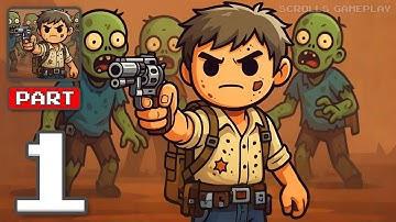 Dead Lands: Zombie Survival - Gameplay Walkthrough Part 1 - Last Hope in Dead Ground (iOS, Android)