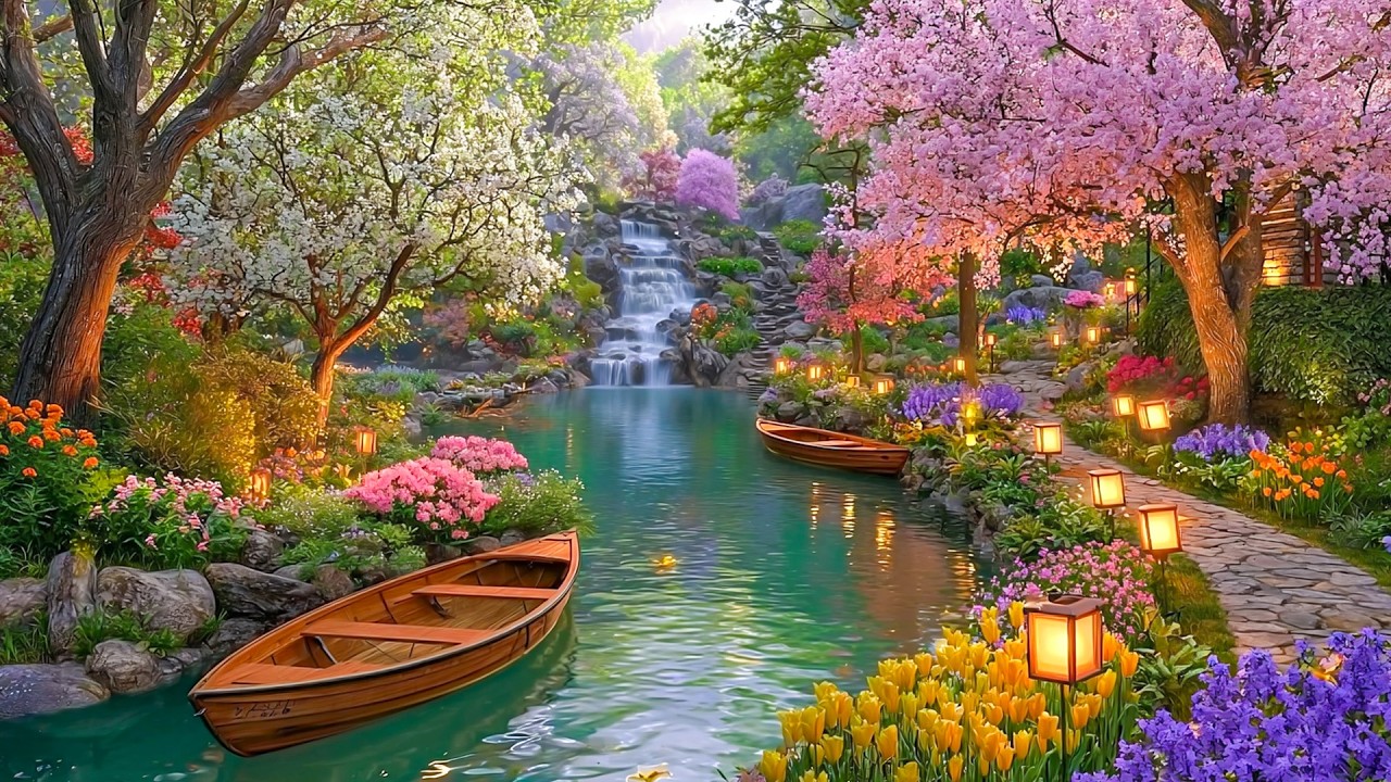 Embrace the Blooming Calm 🌸 | Relaxing Tunes to Soothe Your Soul and Release Tension 🎶