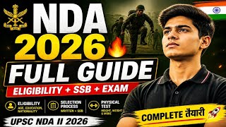 👉 NDA 2 2026 Full Guide 🔥 Eligibility, SSB, Exam Complete Details, notifications kab ,form 20 may se