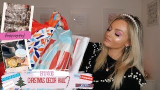 HUGE CHRISTMAS DECOR HAUL 2019! B&M, Matalan, The Range, Primark & More! *budget friendly*