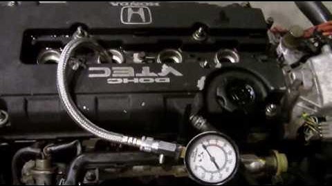 JDM-Online.com - JDM Honda B18C GSR Motor Compression Video