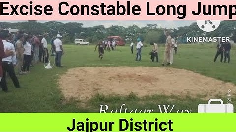 Excise constable long jump jajpur district