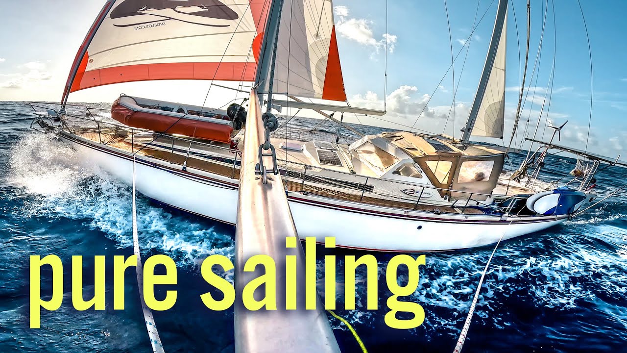 SLOW TV- 75 Minutes of Pure Sailing (Unedited) Sailing S.V. Delos